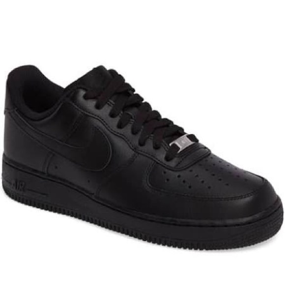 Nike Air Force 1s. “Black”, Men’s Size 12. Nike Air Force 1s. “Black”, Men’s Size 12.